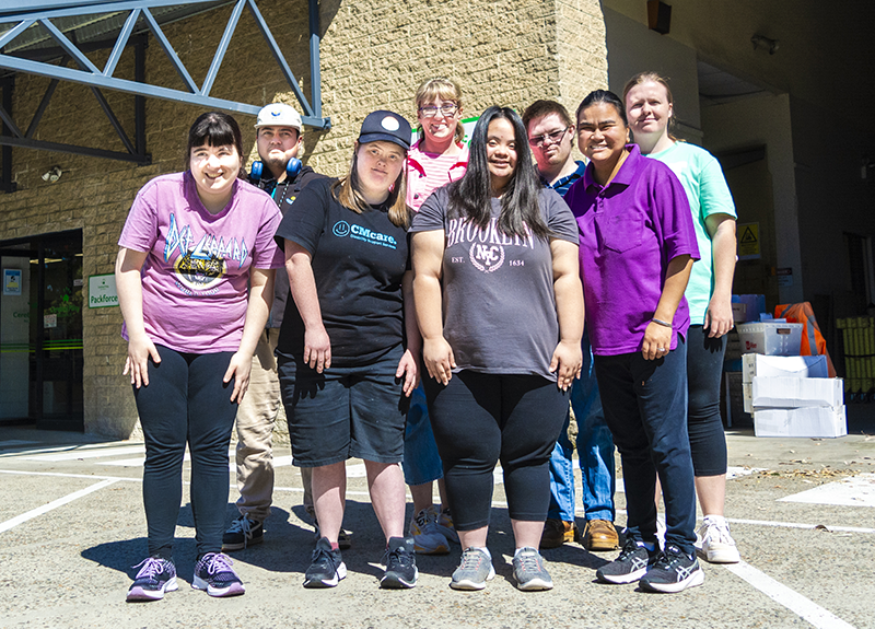 Some of the Packforce team posing for a photo together